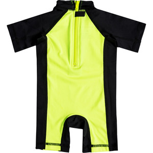Quiksilver Infant Bubble Spring Rash Suit SAFETY YELLOW EQIWR03011